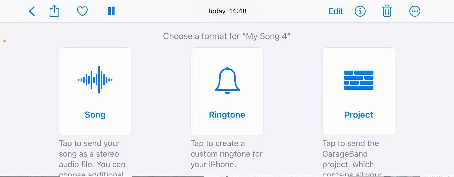 iPhone Ringtone Step 5.2